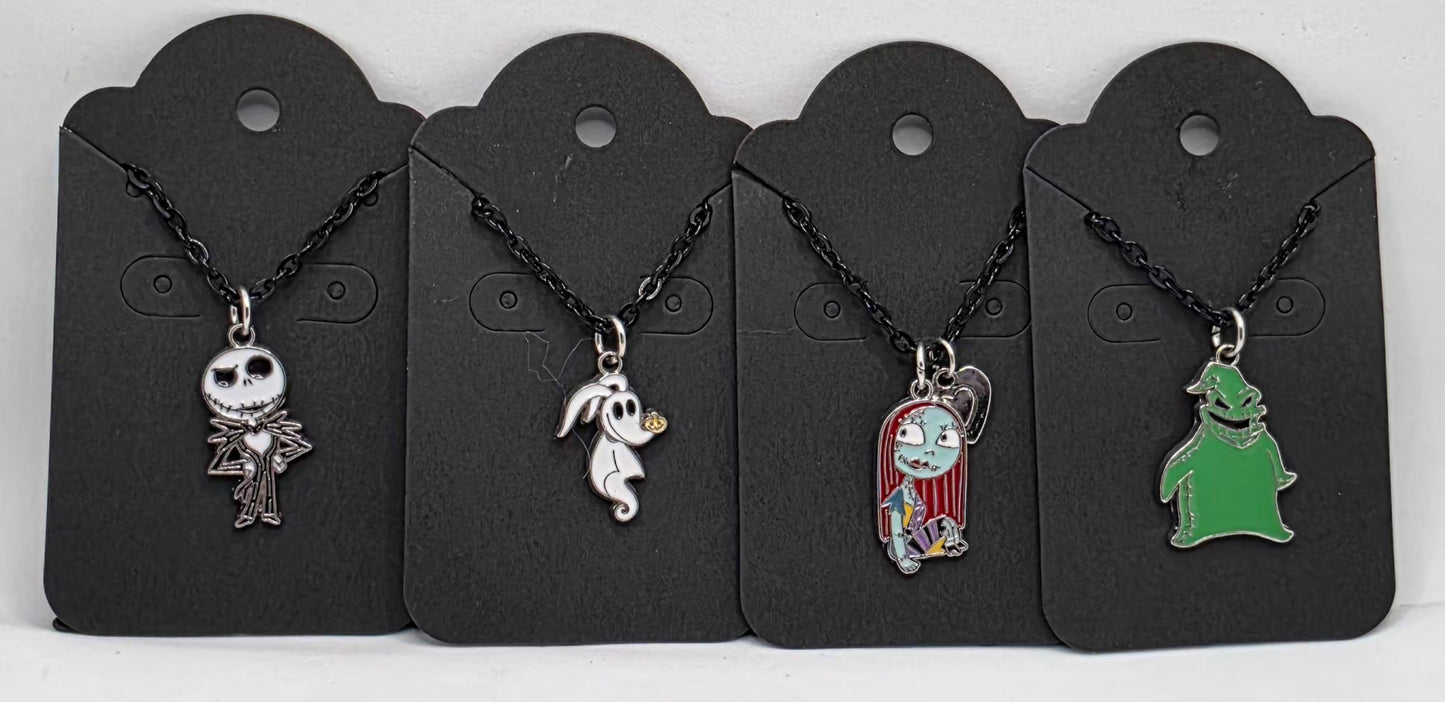 Nightmare Before Christmas Charm Necklaces ððĪâĻ