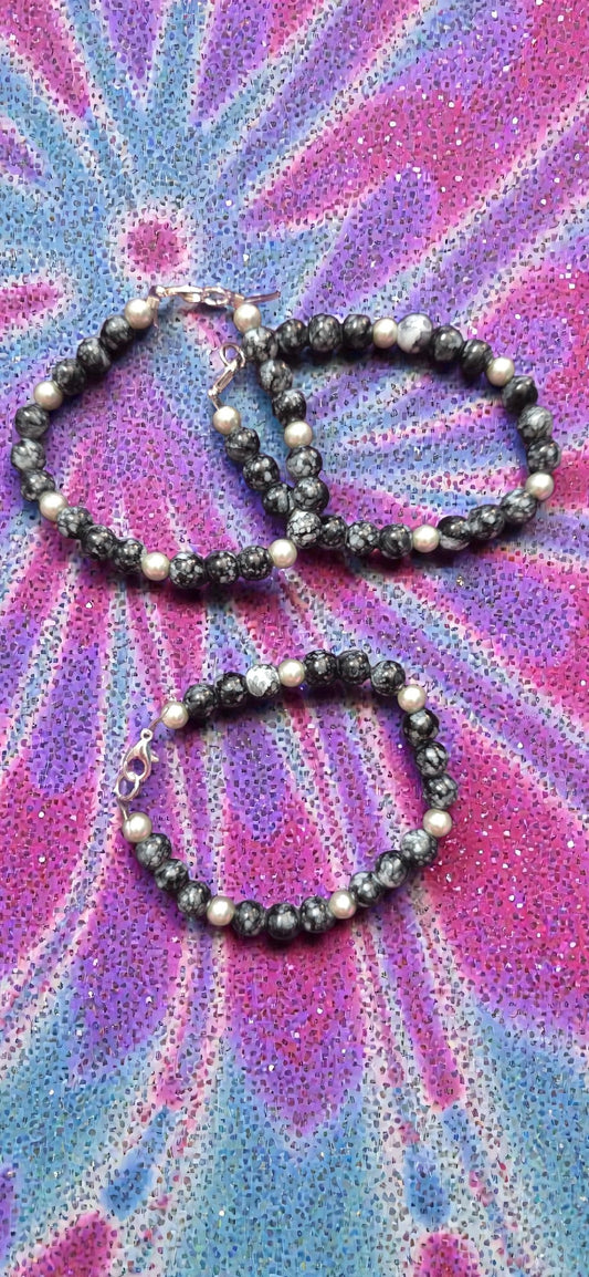 Midnight Pearl bracelet