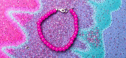 Cosmic pink Stardust bracelet