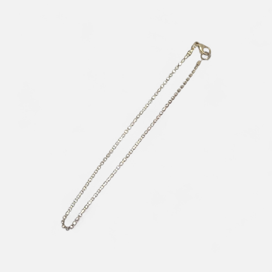 Gold choker with diamond like stones(not real diamonds)