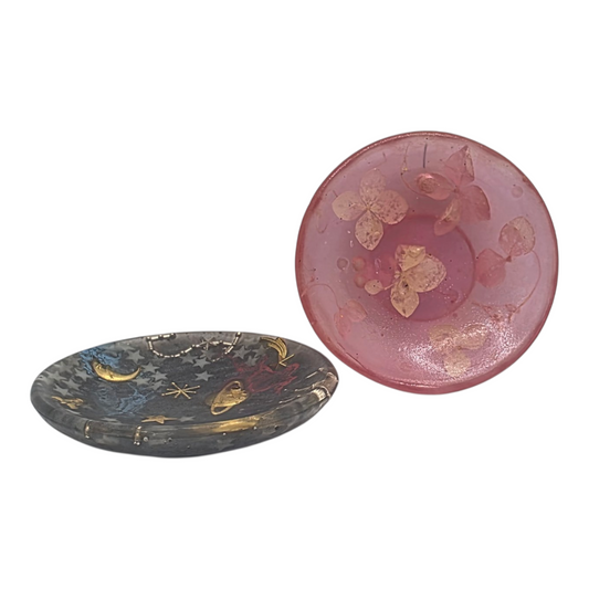 Cosmic Catch-All Resin Jewelry Dish