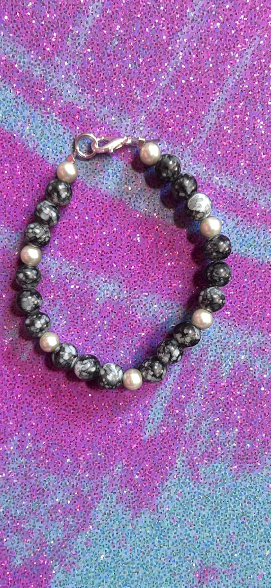 Midnight Pearl bracelet