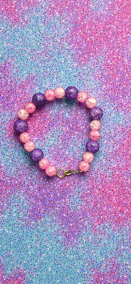 Pink Nebula Bracelet