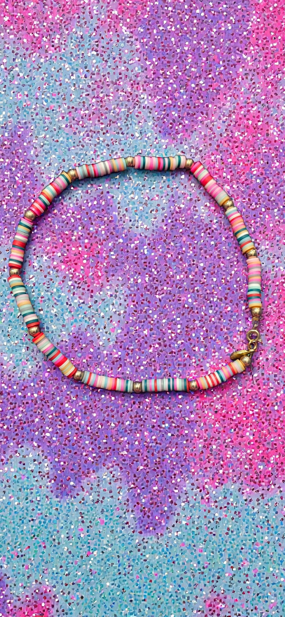 Groovy spectrum necklace