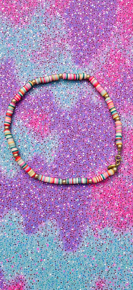 Groovy spectrum necklace