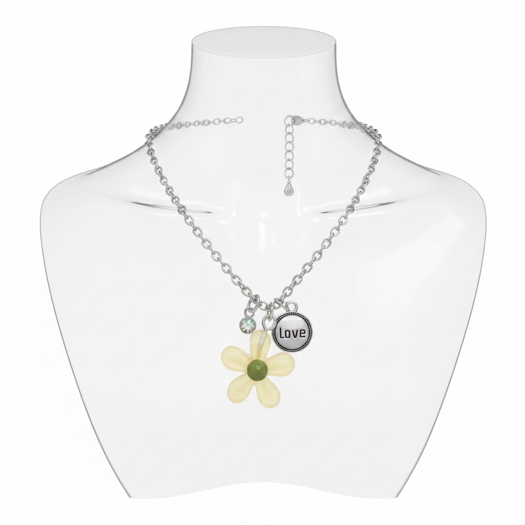 Sweet Bloom Charm necklaces
