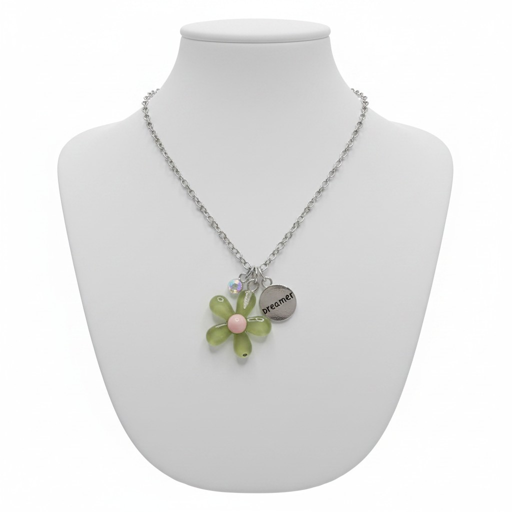 Sweet Bloom Charm necklaces